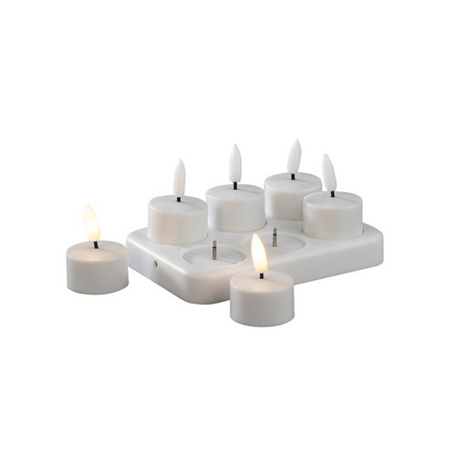 Konstsmiden ladattava LED-tuikku, 6kpl/pkt