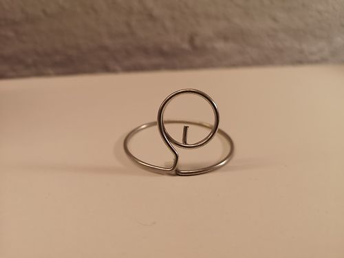 Hintalappupidike 3 cm metallilanka/kierukkapidin  25 kpl/pss