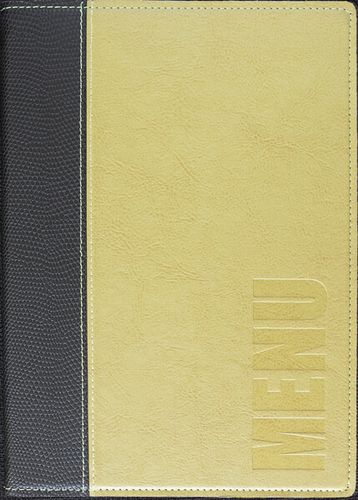 Ruokalistakansio / menukansio Menu A5 vihreä TARJOUS. Loppuerä