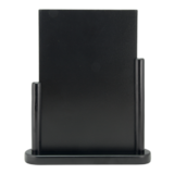 Pöytäteline liitutaululla A4, musta