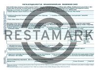 Matkustajailmoitus/Majoitusilmoitus 200 kpl/nippu