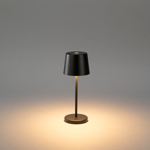 Ladattava LED-valaisin Vence Mini, musta