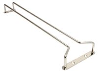 Lasinpidikekisko 310 mm, kromi 2 kpl/pkt