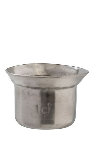 Alkoholimitta 1 cl ruostumaton teräs