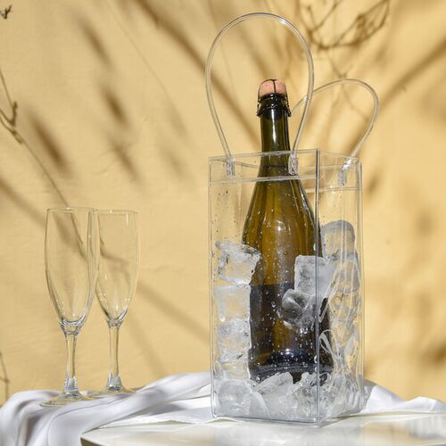 Yhden pullon viininjäähdytin, kokoontaittuva