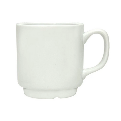 Muki 25 cl, valkoinen 6 kpl/ltk