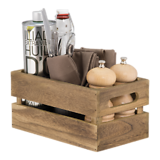 Puinen Vintage lokerikko kädensijoilla