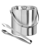 Kannellinen jääpala-astia pihdeillä, 1,5L