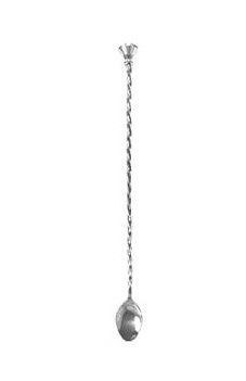 Baarilusikka/Cocktaillusikka murskaimella 30cm