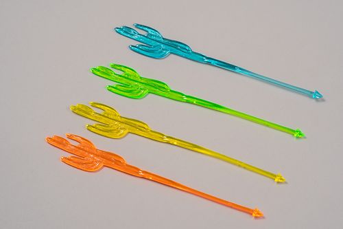 Drinkki-/sekoitustikku Kaktus 100 kpl 19.5 cm