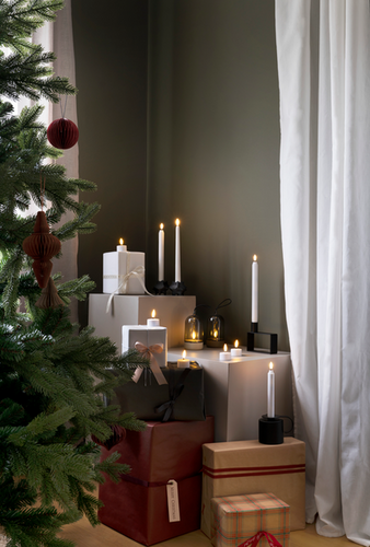 Konstsmiden ladattava LED-tuikku, 6kpl/pkt