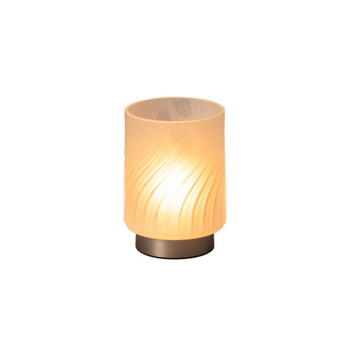 Ladattava LED-kynttilä, maitolasi