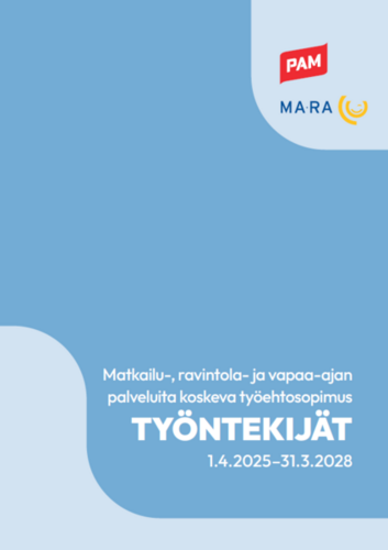 MaRaVa Työehtosopimus - Työntekijät 2025-2028